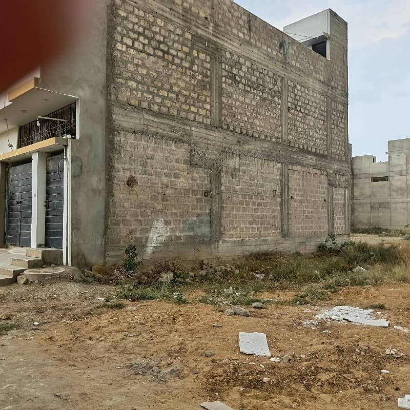 120 Sq Yard Corner Plot for sale in SAADI TOWN BLOCK 7 EXTENSION (0-3-1-3-2-1-0-0-5-4-7) 3