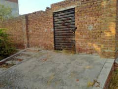 14 Marla Residential Corner Plot for Sale | Boundary wall with gate |