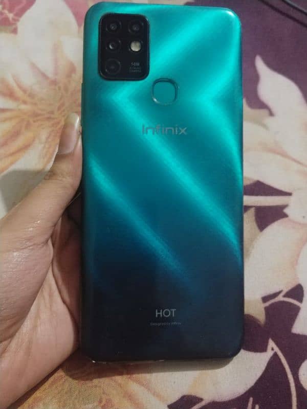 infinix hot 10 , 6/128 1