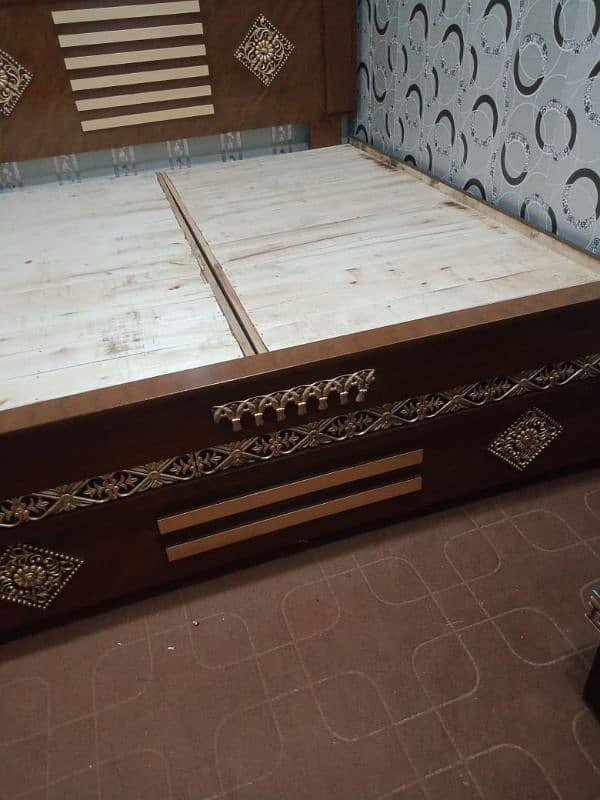 Wooden Bed New 0346-6252710 1