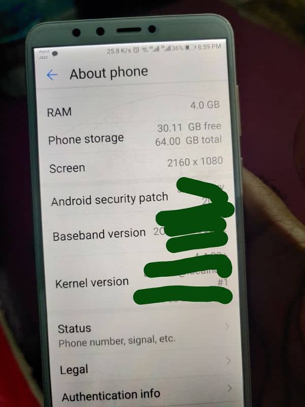 Huawei y9 2018 3