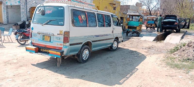 toyota hiace 1992 diesel 2400cc 1