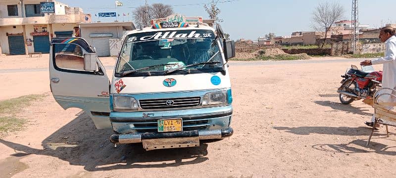 toyota hiace 1992 diesel 2400cc 3