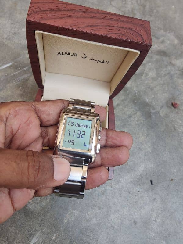 Brand New Original Al Fajar Islamic watch Model No WS-06(66)for sale 1