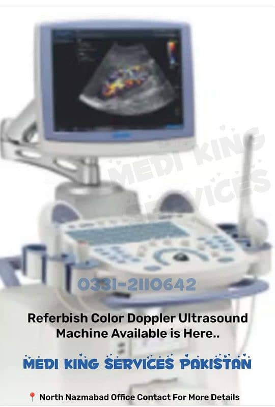 TOSHIBA /HITACHI JAPAN COLOUR DOPPLAR ULTRASOUND MACHINE IMPORT RATE 3