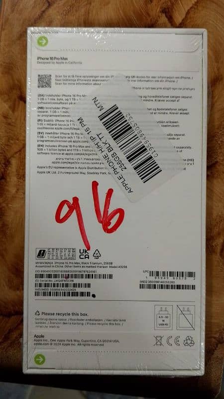 I phone 16 Promax pta approved 1