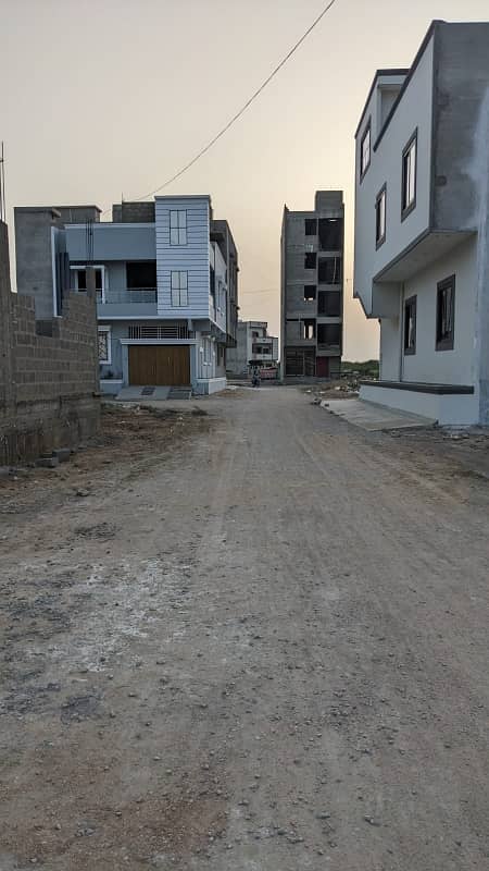 88.88 sq yard single belt Commercial Plot for sale in SAADI GARDEN BLOCK 1 (within the boundary of SAADI TOWN) 10