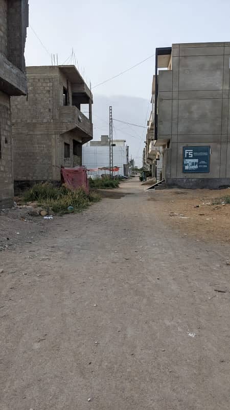 88.88 sq yard single belt Commercial Plot for sale in SAADI GARDEN BLOCK 1 (within the boundary of SAADI TOWN) 13