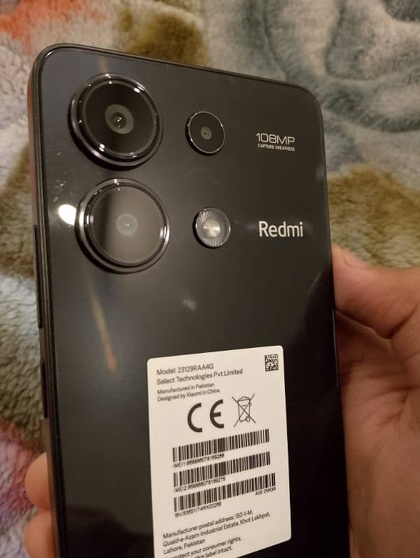 Redmi Note 13 8/256gb Box opened 1