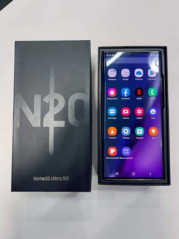 Note 20 ultra 12/256 box+Mobil neeche pori ad parle phr msg kare 0