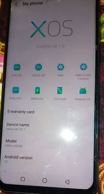 infinix note 7 6gb ram 128gb rom 3