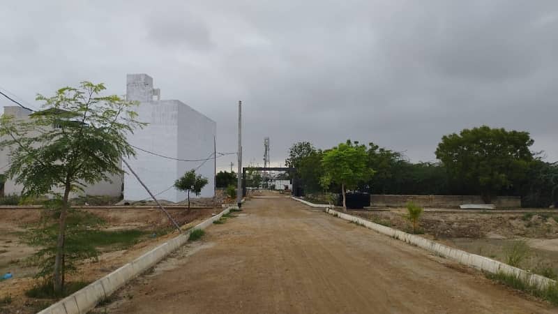 100 Sq Yard Commercial Plot For Sale In PIR AHMED ZAMAN TOWN BLOCK 1 ( CONDUDE ROAD) 2