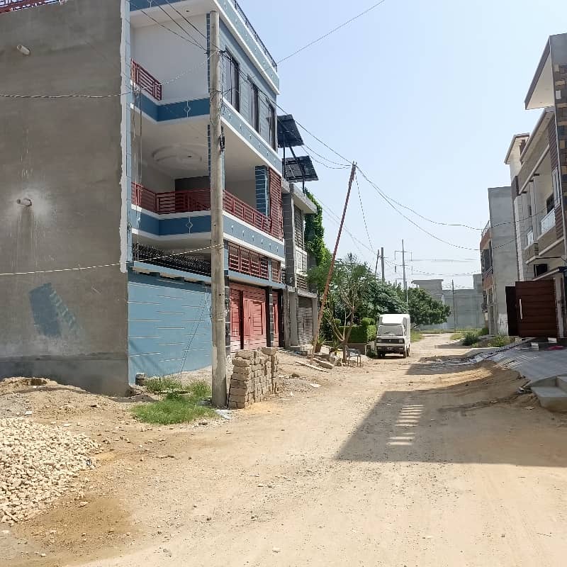 240 SQ YARD WEST OPEN TRANSFER PLOT FOR SALE IN SAADI GARDEN BLOCK 5 3