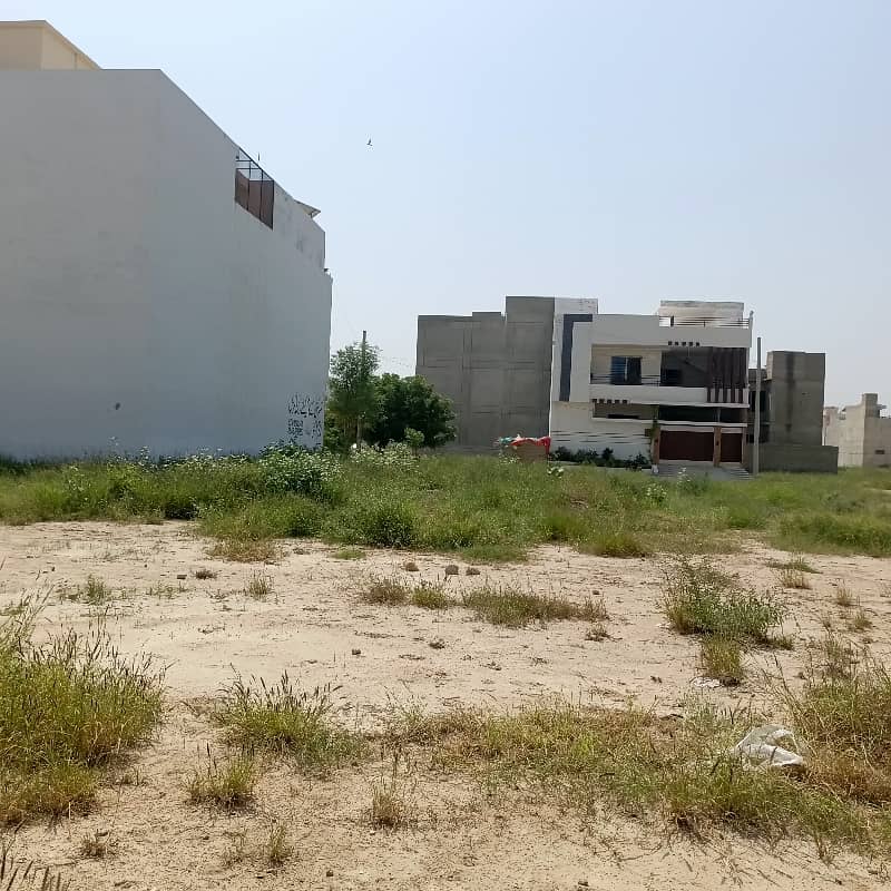 240 SQ YARD WEST OPEN TRANSFER PLOT FOR SALE IN SAADI GARDEN BLOCK 5 6