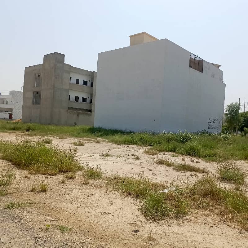 240 SQ YARD WEST OPEN TRANSFER PLOT FOR SALE IN SAADI GARDEN BLOCK 5 7