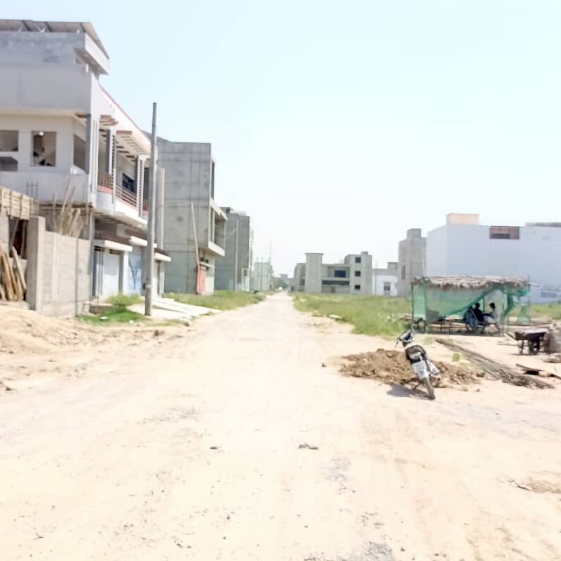 240 SQ YARD WEST OPEN TRANSFER PLOT FOR SALE IN SAADI GARDEN BLOCK 5 10