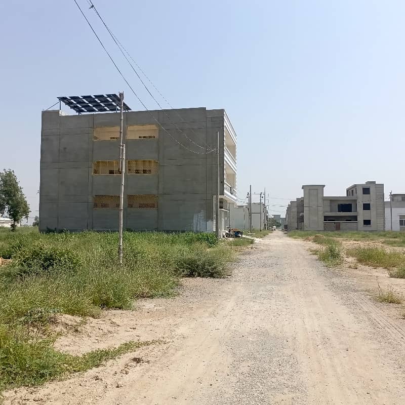 240 SQ YARD WEST OPEN TRANSFER PLOT FOR SALE IN SAADI GARDEN BLOCK 5 11