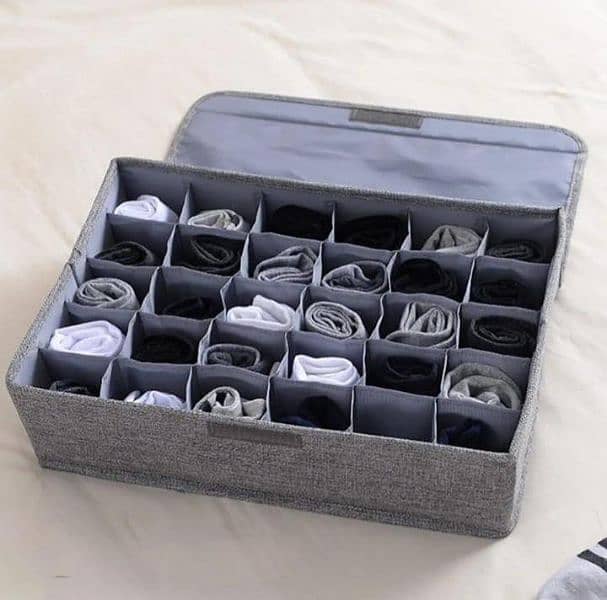 24 pocket socks organizer pack of 3 0