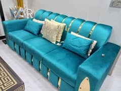 Sofa with Tables Urgent sale Fix Price delivery b available