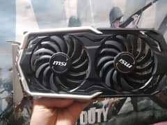 GTX 1660TI MSI ARMOR OC EDITION