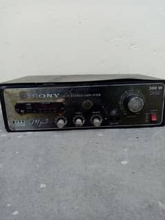 best sony company amplifire 300 waat for sell contect no. 03277543955