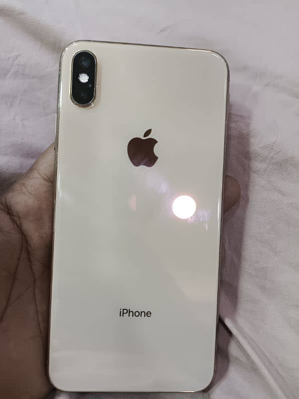 iphone xs max 256 gb dual sim PTA approved 4