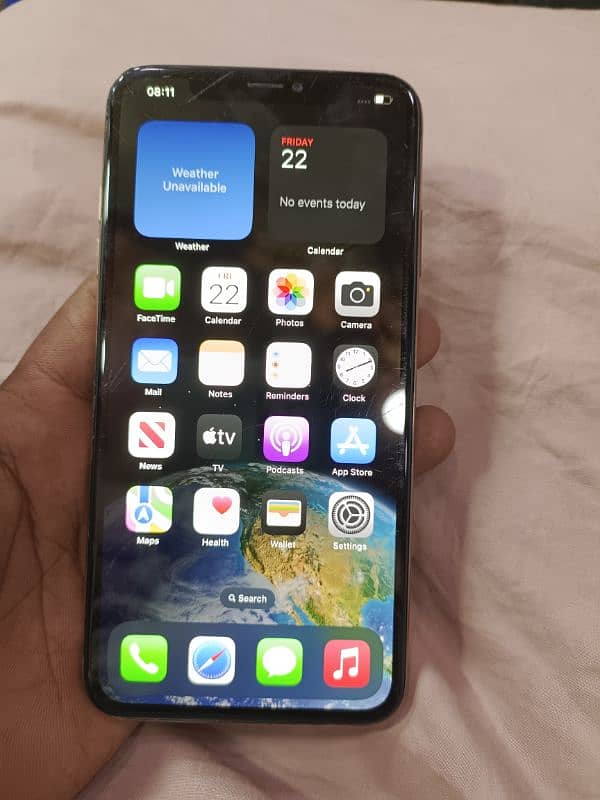 iphone xs max 256 gb dual sim PTA approved 5