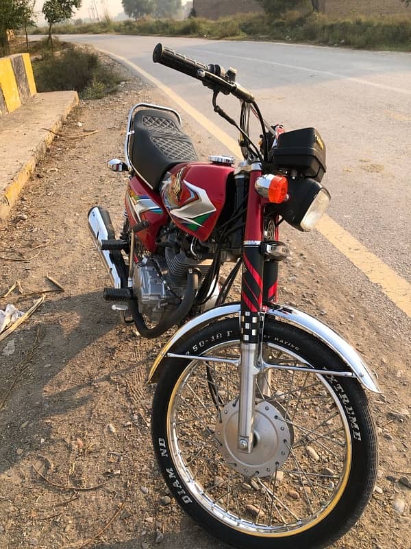 Honda 125 2023 PESHAWAR REGISTERED 0