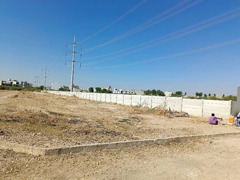 240 Sq Yard Corner Plot For Sale in PIR AHMED ZAMAN TOWN BLOCK 4 10