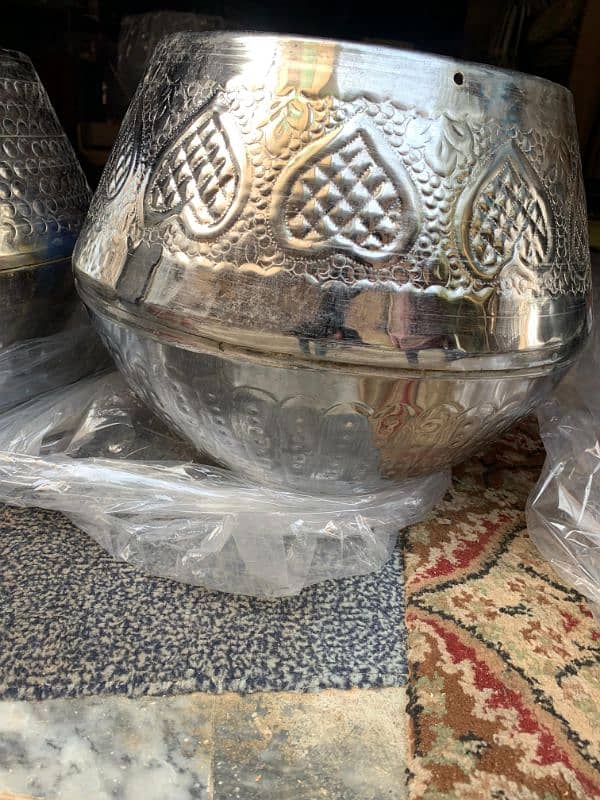 new Indian design tabla made havey steel 3kg weight 2