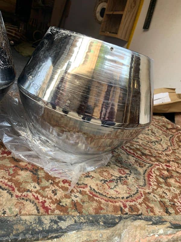 new Indian design tabla made havey steel 3kg weight 3