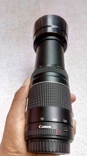 Canon lens 75 to 300 mm 1