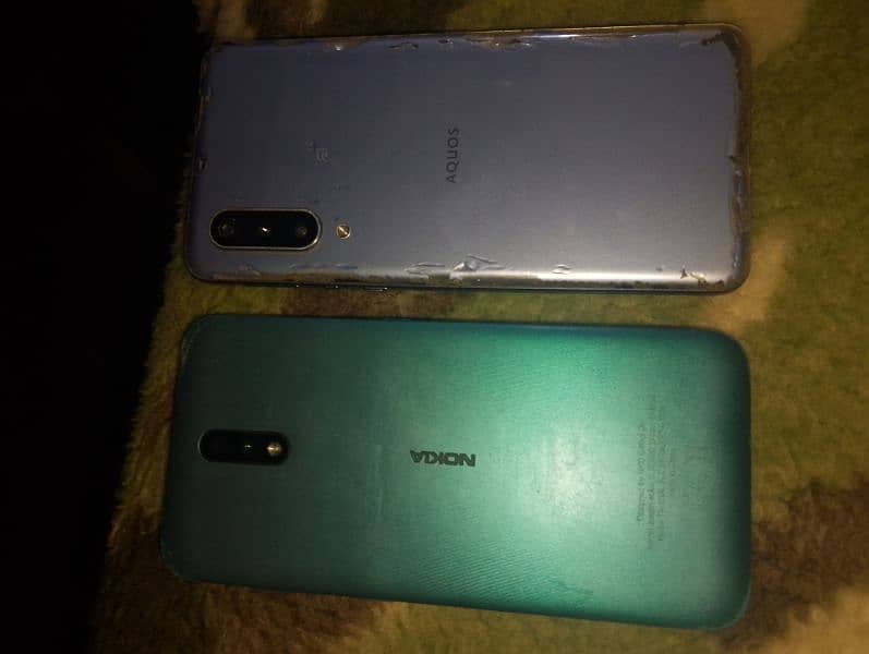 Aquos and Nokia 0