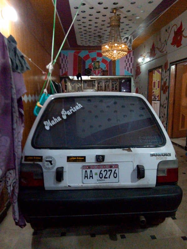 Suzuki Mehran VX 1989 4