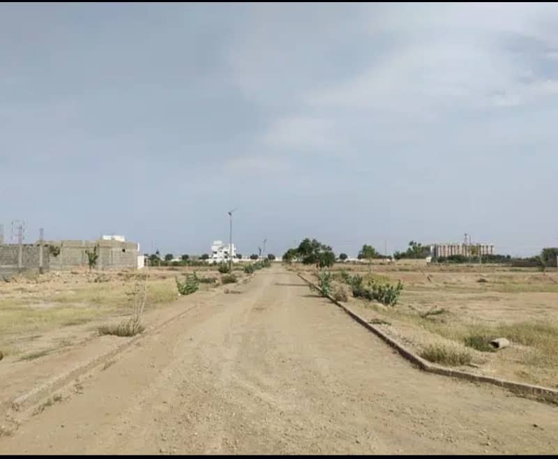 400 Sq Yard Corner Plot in front of Saadi Town Block 7 (in PIR AHMED ZAMAN BLOCK 4) 7