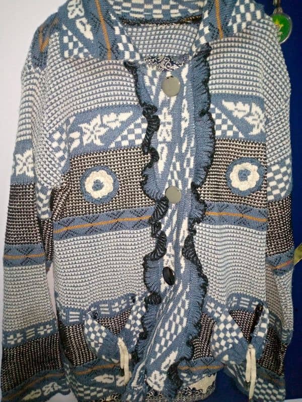 I am selling Sweater and shawl 2