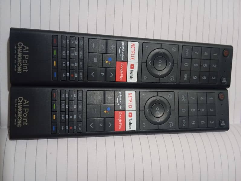 Samsung Haier hisense TCL Sony Eco-Star changhong ruba Original Remote 5