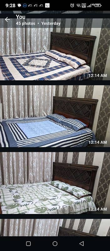 fectory wholesail price pach work dabal bed sheet 2 pilo 8