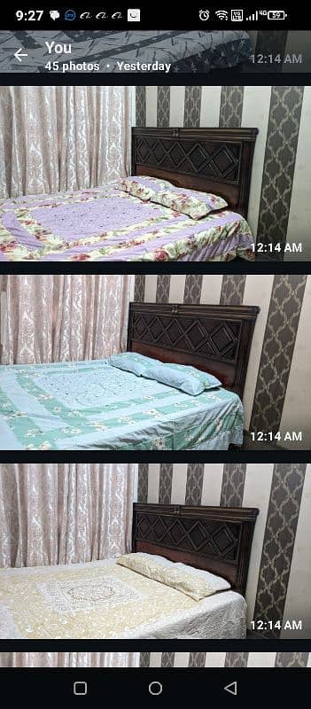 fectory wholesail price pach work dabal bed sheet 2 pilo 13