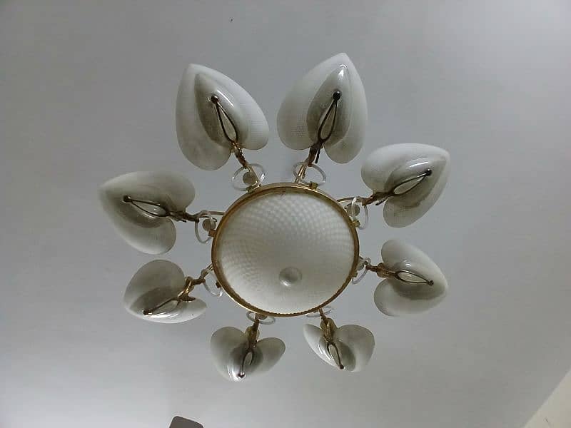 gold traditional glass fanoos chandelier fanos 3