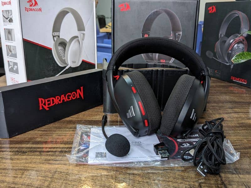 Red dragon H848 Bluetooth Wireless Gaming Headset 12