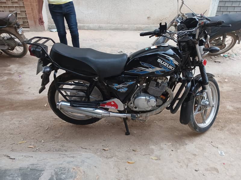 Suzuki GS SE 150 model 2021 Karachi 13