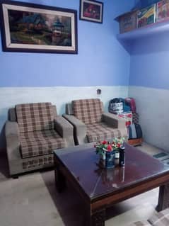 fiVe Seater Sofa set with corner table (03106466645)