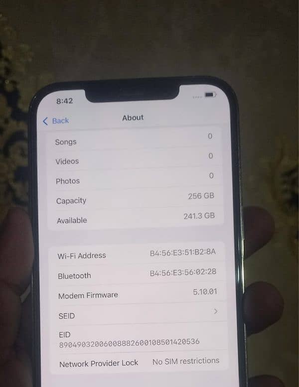 iphone 12 pro max pta approved 256gb 8