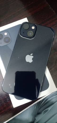 Iphone 13  black color 128gb BH:91 10 by 10 Full Box