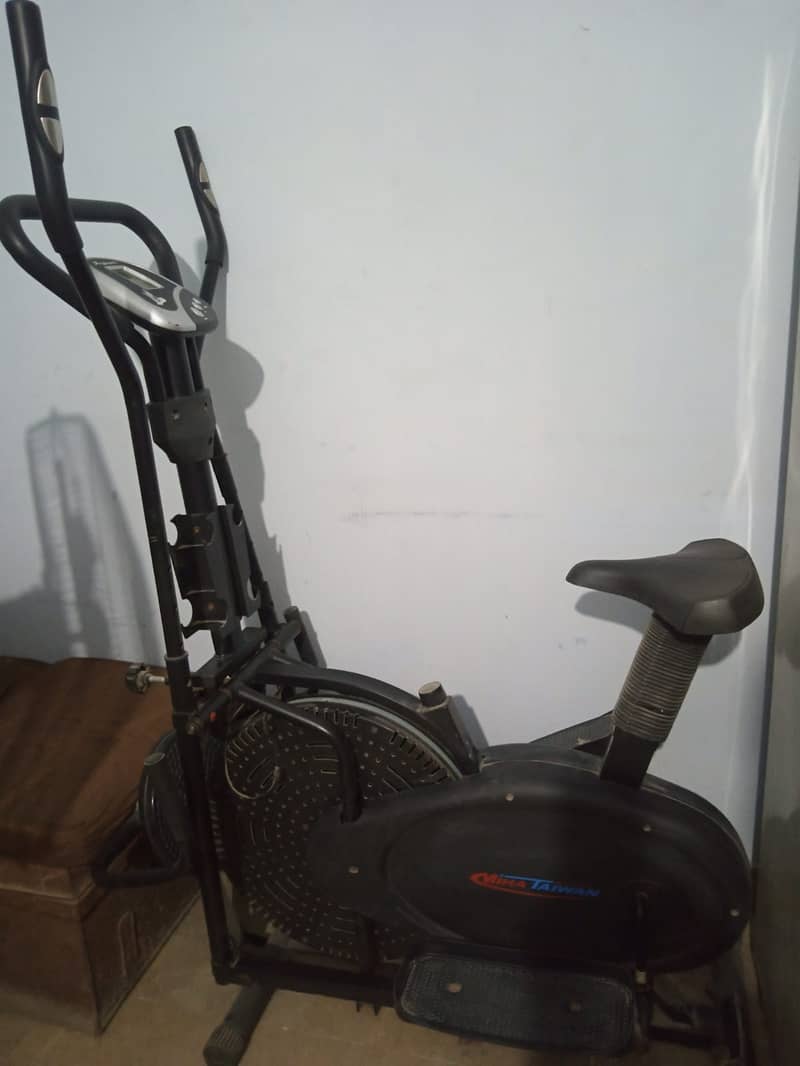 gym multi 5 function bycycle machine with rotating disc 3