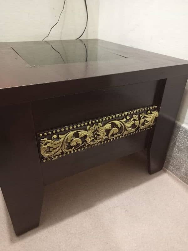 Center Table with 2 Side Tables 5