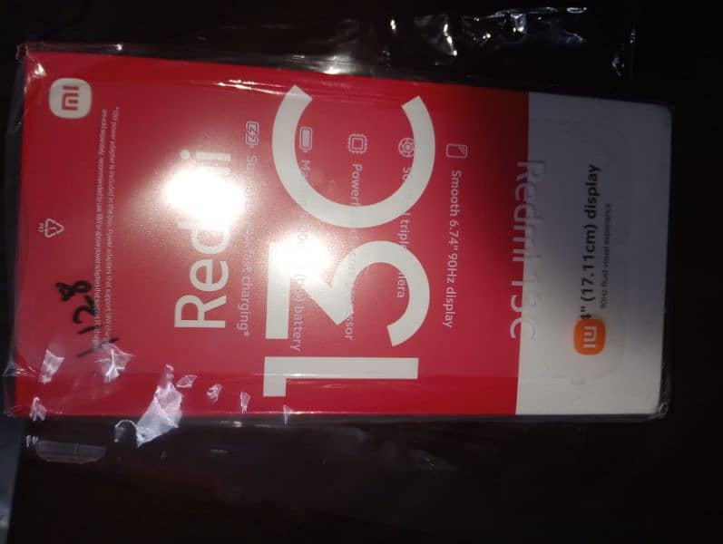 Redmi 13C 128/6gb in black colour 6