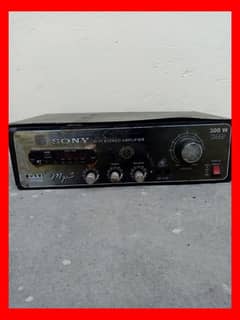 best sony company amplifire 300 waat for sell contect no. 03277543955