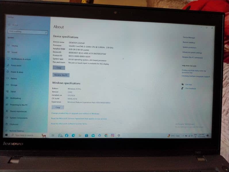 lenovo T450  Condition 10/10 for sale 1